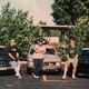 Caswell and his crew, before the fame, circa 2000. (Photo Credit: Bill Caswell)